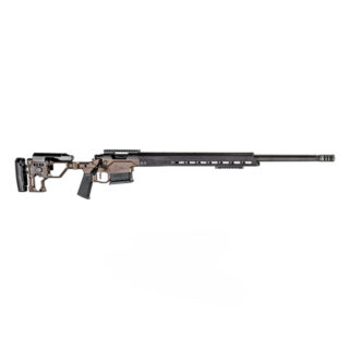 Christensen Arms MPR 300 PRC, 26" Barrel, Carbon Fiber Barrel, Stainless Steel Baffle Brake, Desert Brown, Folding Stock, Carbon Fiber M-LOK Handguard, 5rd