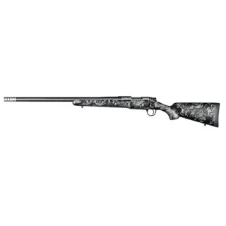 Christensen Arms Ridgeline FFT 243 Win 20" Carbon Fiber/Threaded Barrel, Stainless Steel, Black with Gray Accents Stock, Left Hand, 4rd