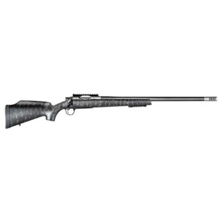 Christensen Arms Traverse 6.5 Creedmoor, 20" Threaded Stainless Steel Barrel, Black, Gray Webbing Stock, 4rd