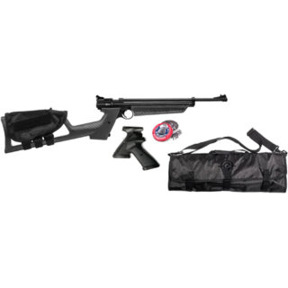 Crosman Drifter Pump Action, 22 Pellet, Black, Carbon Fiber Wrapped Stock, 1rd