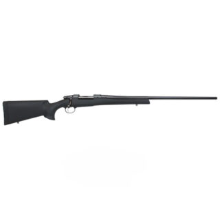 CZ 457 American SR .17 HMR, 20" Threaded Barrel, Black Nitride Metal Finish & Fixed American-Style Black Stock, 5rd