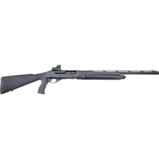 Girsan MC312 Sport 12 Ga, 24" Barrel, 3", Black, Pistol Grip Stock, Fiber Front, Red Dot Sight, 5 Chokes, 5rd