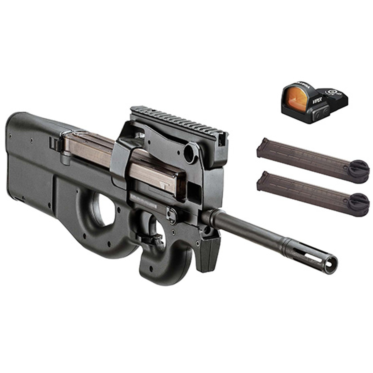 FN PS90 5.7x28mm, 16" Barrel, Black, Vortex Viper Red Dot, 50rd