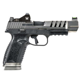 FN 509 LS Edge OR 9mm, 5" Barrel, FO Front, Vortex Viper, Black/Gray, 17rd