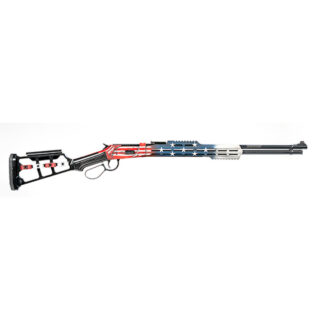 Gforce Arms LVR410 410 Ga, 24" Barrel, 2.5" Chamber, USA Flag Cerakote, 9rd