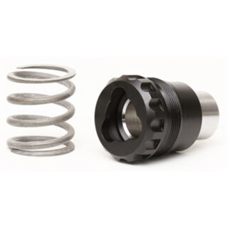 Griffin Armament 9mm 3 Lug Coupler Kit, Compatible All Pistol Silencers and Optimus, Black