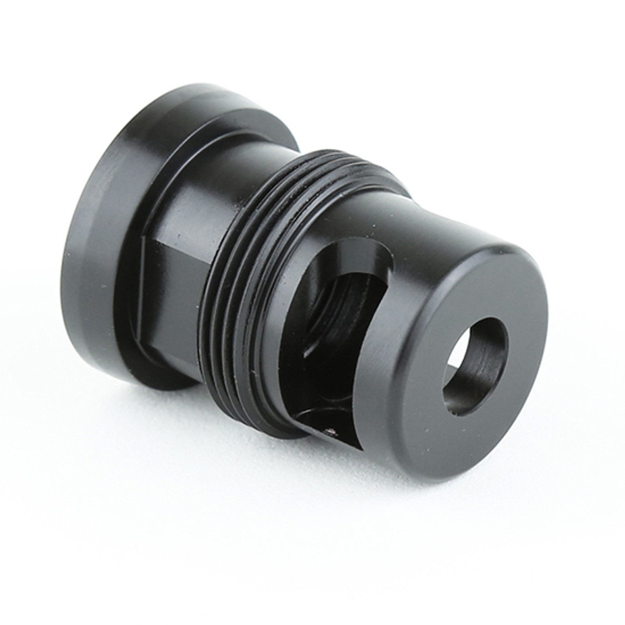 Griffin Armament Mini Muzzle Brake, 1/2 x 28 RH, 5.56mm, Black