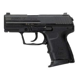 HK P2000SK V3 DA/SA .40 S&W, 3.26" Barrel, Black, Night Sights, Rear Decocker, 9rd