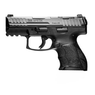 HK VP9SK-B Sub-Compact 9mm, Optics Ready, Night Sights, 10rd