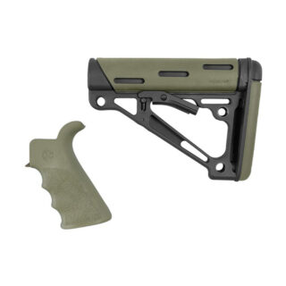 Hogue - AR-15/M16 Kit - Grip & Collapsible Mil-Spec Buttstock & Buffer Tube OD Green