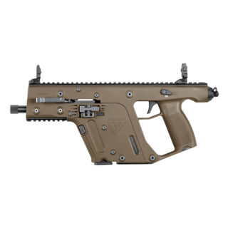 Kriss Vector SDP G2 .40 S&W, 5.5" Threaded Barrel, Flip-Up Sights, FDE, 15rd