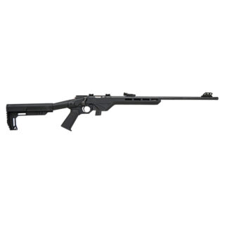 Citadel Trakr Bolt Action 22 LR, 18" Threaded Barrel, Blued, Black Stock & Grip, 10rd