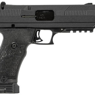 Hi-Point JHP Gen2 45 ACP, 4.50"  Barrel, Black Powder Coated Serrated Slide, Black Frame and Grips, 9rd