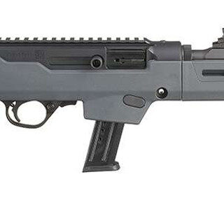 Ruger PC Carbine Backpacker 9mm, 16.12" Barrel, Magpul Stealth Gray, Ghost Ring Sight, 10rd