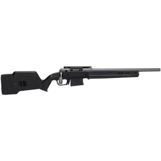 Savage Arms 110 Magpul Hunter 308 Win, 18" Barrel, Tungsten Gray Cerakote Metal Finish & Black Adjustable Magpul Hunter Stock, 5rd