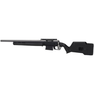 Savage 110 Magpul Hunter 308 Win, 18" Barrel, Tungsten Gray Cerakote Metal Finish & Black Adjustable Magpul Hunter Stock, Left Hand, 5rd
