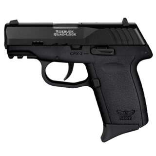 SCCY CPX-2 Gen 3, 9mm, 3.1" Barrel, Black,, Ambidextrous Safety, 3 Dot Sights, 10rd