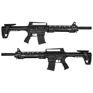 SDS Imports Radikal MKX 12 Ga, 19" Barrel, 3", Polymer, Black, 5rd