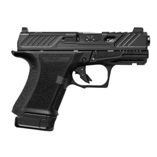 Shadow Systems CR920 Elite Sub-Compact 9mm, 3.4" Spiral Fluted Barrel, Nitride Black, Front Night Sight, Trigger Safety, Optics Ready, 1x10rd, 1x13rd