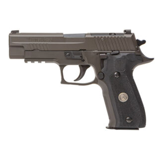 Sig P226 Legion SAO 9mm, 4.4" Barrel, Legion Gray, Black G10 Grips, Sig X-RAY Day/Night Sights, Optic Ready, Decocker, 10rd