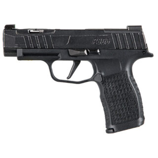 Sig Sauer Custom Works P365 Spectre 9mm, 3.7" Barrel, Optic Ready, Black, 12rd