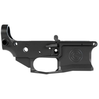 SilencerCo SCO15 Stripped Lower Receiver, Multi-Cal, Black