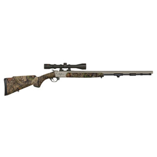 Traditions Pursuit XT 50 Cal, 209 Primer, 26" Barrel, Stainless Cerakote, 3-9x40 Scope