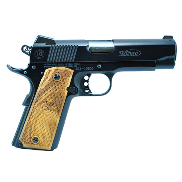 American Classic Commander, Metal Frame Pistol, 45 ACP, 4.25" Barrel, Blued, Black, Novak-Style Sights, Manual Thumb Safety, 8rd