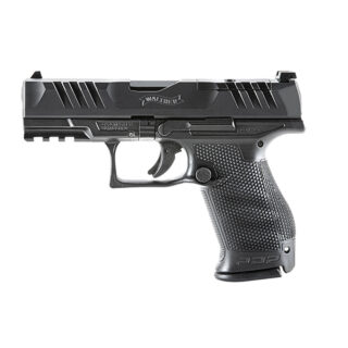 Walther PDP OR Compact 9mm, 4" Barrel, 3-Dot Sights, Black, 10rd