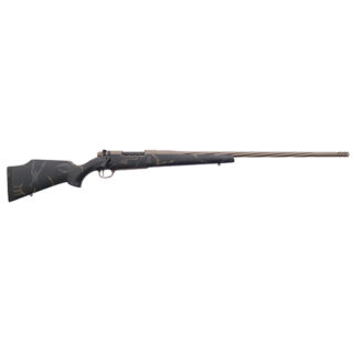 Weatherby MkV Accumark LTD, 6.5-.300 Weatherby Mag, 28" Barrel, Burnt Bronze, Black Gray/Brown Accents, Monte Carlo Stock, 3rd