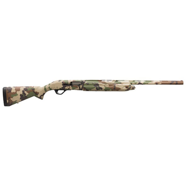 Winchester SX4 Waterfowl Hunter 12 Ga, 3.5" Chmbr, 28" Barrel, Woodland Camo, TruGlo Sight, 4rd