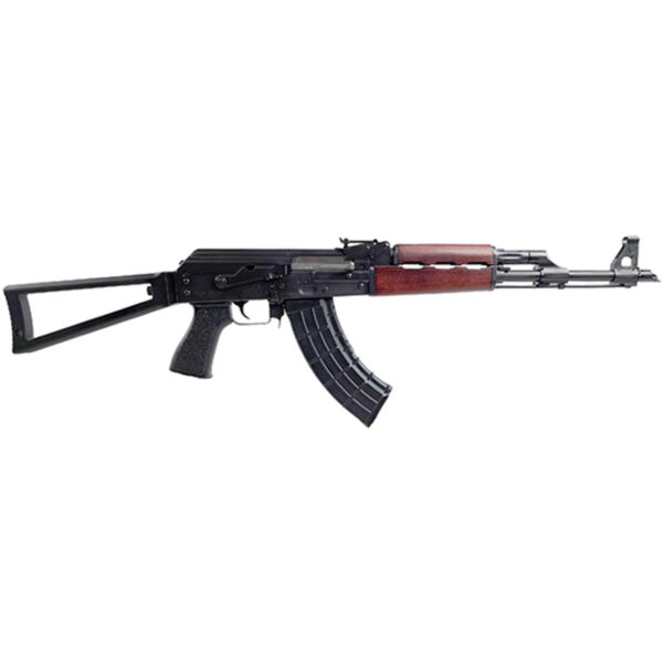 Zastava ZPAPM70 7.62X39mm, 16.5" Barrel, Matte Black, Blood Red Handguard, TangoDown Grip, Triangle Fixed Stock, 30rd