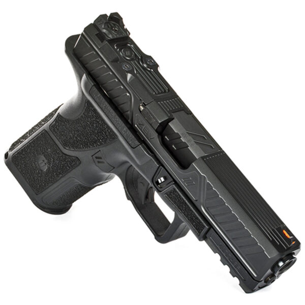 ZEV Tech 0.Z-9C Combat 9mm, 4" Barrel, X Grip, Compact Slide, Black, 17rd