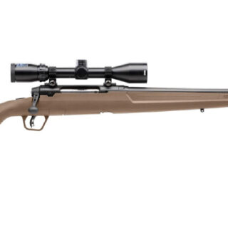 Savage Axis II, Flat Dark Earth 243 Win, 22" Sporter Barrel, Flat Dark Earth, Banner 3x9x40 Scope, 4rd
