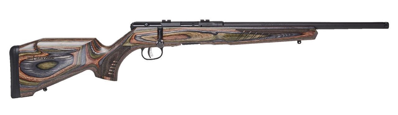 Savage B-Series BNS-SR .22 LR, 18" Carbon Sporter Barrel, Wood Laminate, 10rd
