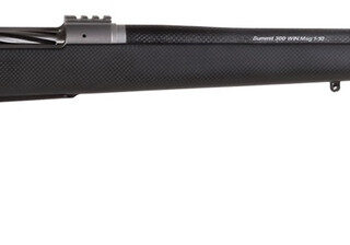 Christensen Arms Summit TI 300 Win Mag, 26" Threaded Barrel, Natural Titanium Metal Finish & Natural Carbon Fiber Fixed Thumbhole Stock, 3rd