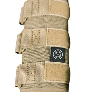 SilencerCo High Temp Suppressor Cover Nylon Flat Dark Earth 6"