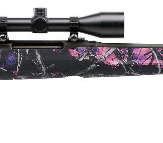 Savage Axis XP Compact 6.5 Creedmoor, 20" Barrel, Muddy Girl Matte Black, 4rd