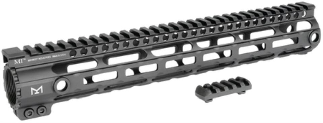 Midwest Industries SSM M-Lok Series One Piece Free Float Handguard 12" Black