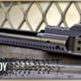 Rubber City (5.56x45) Standard Mass - M-16 BCG complete with adjustable gas key staked