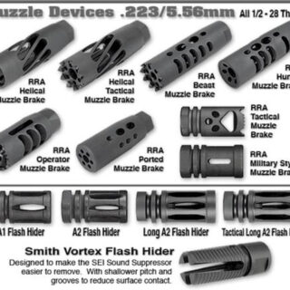 RRA Beast Muzzle Brake, .223, 1/2-28 thread