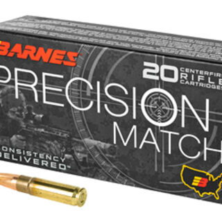 Barnes Precision Match Burner 300 Blackout, 125gr, Open Tip Match BT, 20Bx/10Cs