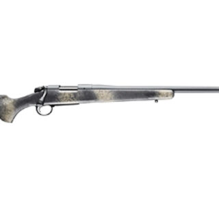 Bergara Rifles B-14 Wilderness Ridge 6.5 PRC 24" Woodland Camo Soft Touch Fixed American Style Synthetic Stock Gray Cerakote Right Hand Threaded Barrel Omni Muzzle Brake 2+1 Rd