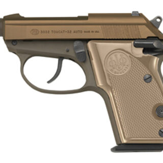 Beretta 3032 Tomcat .32 ACP, 2.9" Threaded Barrel, Manual Safety, FDE, 7rd