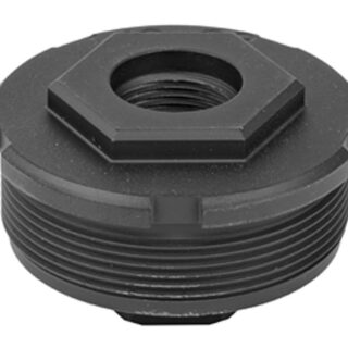 Dead Air Armament Nomad-30 Fixed Mount, 1/2 x 28 RH, Black