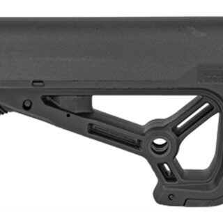 FAB Defense AR-15 Buttstock, Small and Compact Design, Fits Mil-Spec And Commercial Tubes, Black