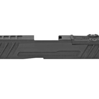 Grey Ghost Stripped Slide Glock 19 Gen3, Dual Optic Cutout Fits Leupold DeltaPoint Pro or Trijicon RMR, Shim Plate (Screws Incl.), G10 Cover Plate And Proper Screws