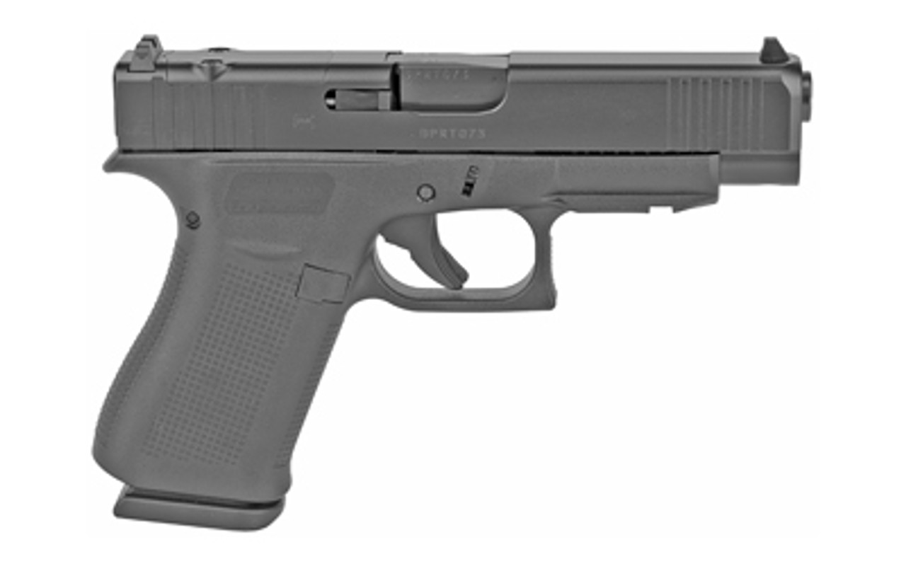 Glock G48 MOS Compact 9mm, 4.17" Glock Marksman Barrel, Fixed Sights, Black, 10rd - Image 2