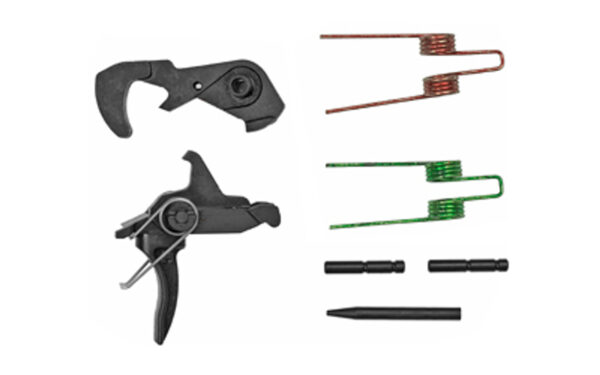 Hiperfire Enhanced Duty Trigger, Designated Marksman, Trigger Assembly AR15/AR10, Medium 4.5 And 5.5 Lb Pulls, Black