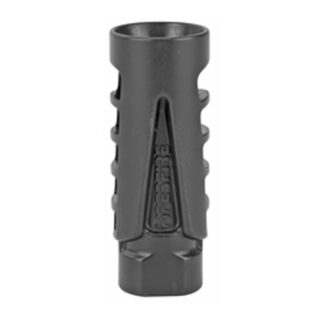 Hiperfire Hipercomp Muzzle Compensator, 9mm, Black, Crush Washer , 1/2X28 Muzzle Thread